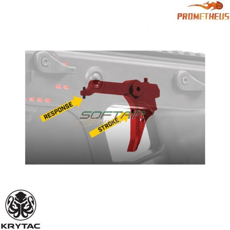 Adjustable custom trigger for Krytac Kriss Vector AEG prometheus - Softair  Games - ASG Softair San Marino