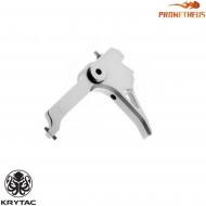 Grilletto custom SILVER regolabile per Krytac Kriss Vector AEG prometheus (pr-172198)