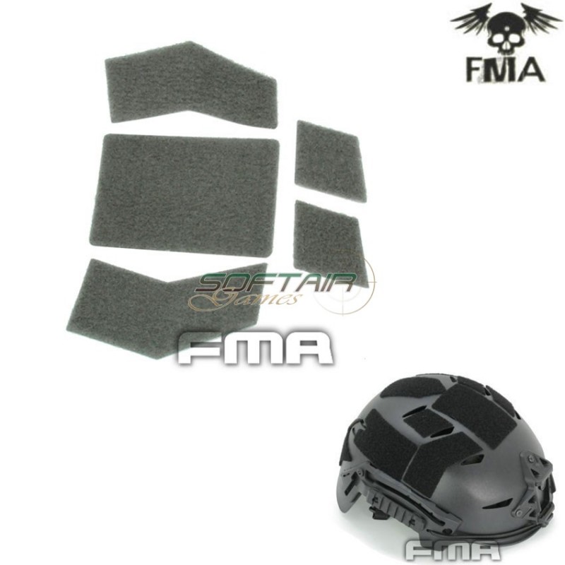 Velcro Set Adesivi Exf Bump Type Da Elmetto Foliage Green Fma (fma-tb764-fg)