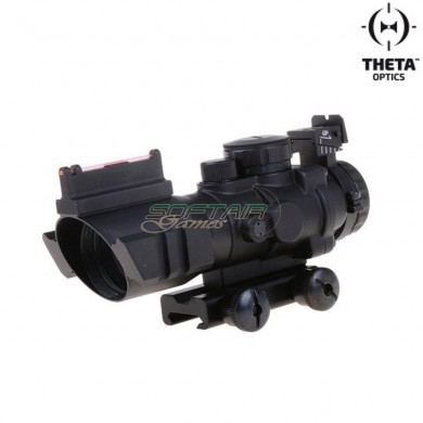 Ottica 4x32 rhino style black Theta Optics (tho-10-009050)