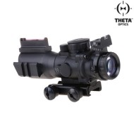 Scope 4x32 rhino style black Theta Optics (tho-10-009050)