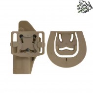 Fondina TAN quick-draw lock per glock serie frog industries® (fi-fbp2239-tan)