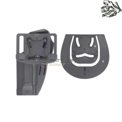 Fondina BLACK quick-draw lock per M9 serie frog industries® (fi-fbp2243-bk)