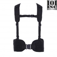 MOLLE tactical belt with suspenders BLACK 101 inc (inc-129781-bk) MOLLE tactical belt with suspenders BLACK 101 inc (inc-129781-bk)