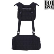 MOLLE tactical belt with suspenders BLACK 101 inc (inc-129781-bk) MOLLE tactical belt with suspenders BLACK 101 inc (inc-129781-bk)