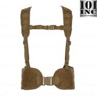 MOLLE tactical belt with suspenders COYOTE BROWN 101 inc (inc-129781-cb) MOLLE tactical belt with suspenders COYOTE BROWN 101 inc (inc-129781-cb)