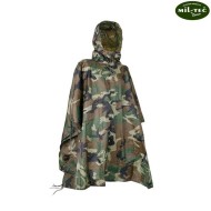 Waterproof Poncho woodland Mil-tec (10630020) Waterproof Poncho woodland Mil-tec (10630020)