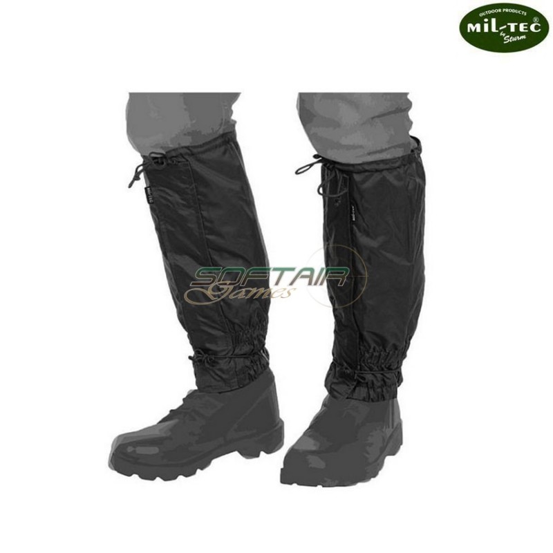 Ghette black wet weather mil-tec (12905002)