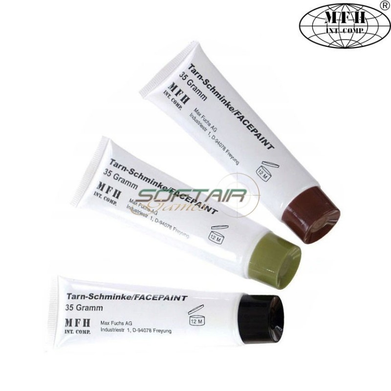 Set 3 camo crema per viso mfh (27369) Set 3 camo crema per viso mfh (27369)