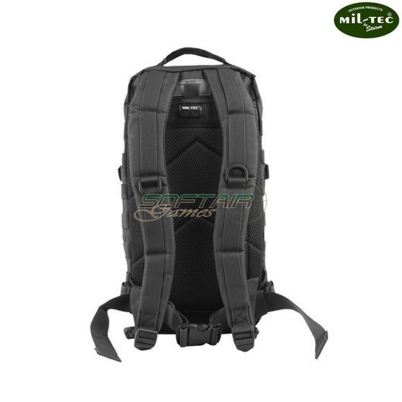 Zaino Tattico 20lt BLACK Mil-tec (14002002)