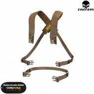 Chest rig x-harness kit COYOTE BROWN emerson (em7409cb)