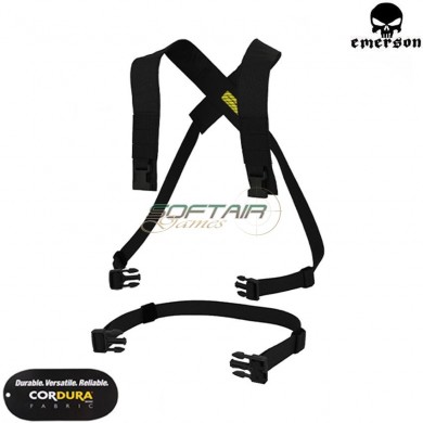 Chest rig x-harness kit BLACK emerson (em7409bk)