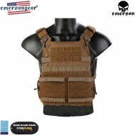 Plate carrier JPC 2.0 COYOTE BROWN Blue Label emerson (em7403cb)