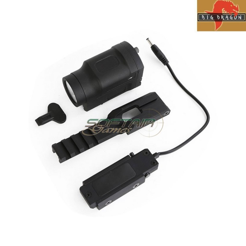 Torcia ak zen style k2 NERA kit big dragon (bd-9097bk)