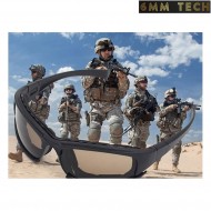 Military style google kit BLACK 6MM TECH (6mmt-13-bk)