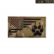 Patch ricamata IR multicam USA BW 6MM TECH (6mmt-14-mc)