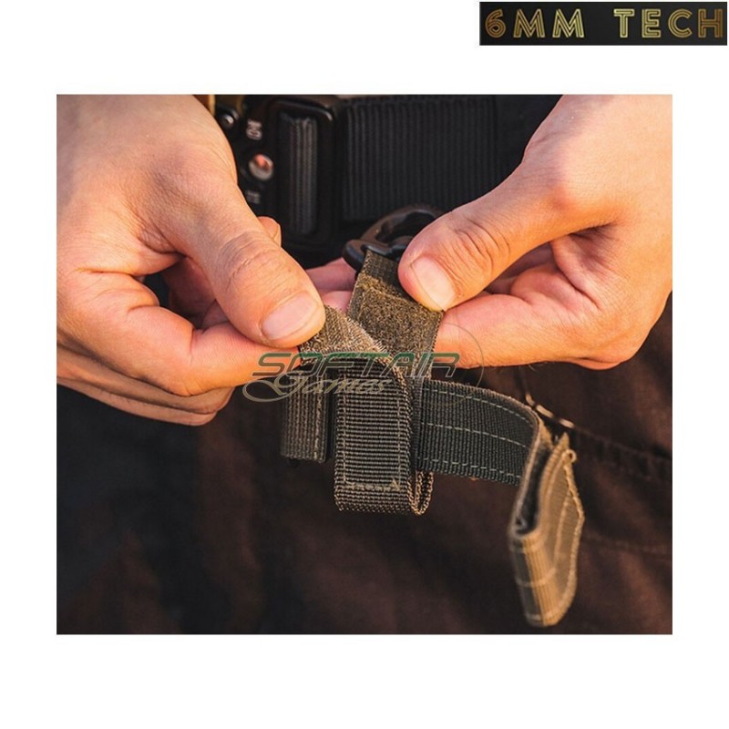 Gancio multiuso utility outdoor VERDE 6MM TECH (6mmt-19-od)