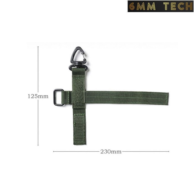 Gancio multiuso utility outdoor TAN 6MM TECH (6mmt-19-tan)