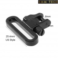 Set of 2 black sling rings for sniper/carbine 6MM TECH (6mmt-23-bk) Set of 2 black sling rings for sniper/carbine 6MM TECH (6mmt-23-bk)