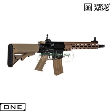 Fucile elettrico sa-a34-ht mk16 rail long half tan one™ carbine replica specna arms® (spe-01-027299)