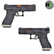 Gas Pistol G18 E Force Black Blowback Black/gold We (we-wg02wet-1)