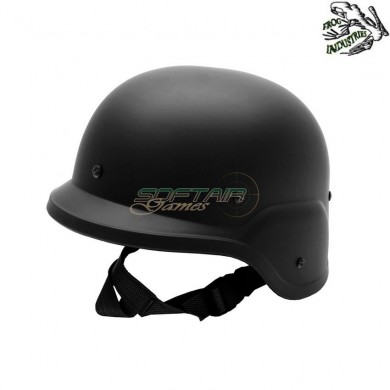 FRITZ style black abs helmet frog industries® (fi-m88-bk)