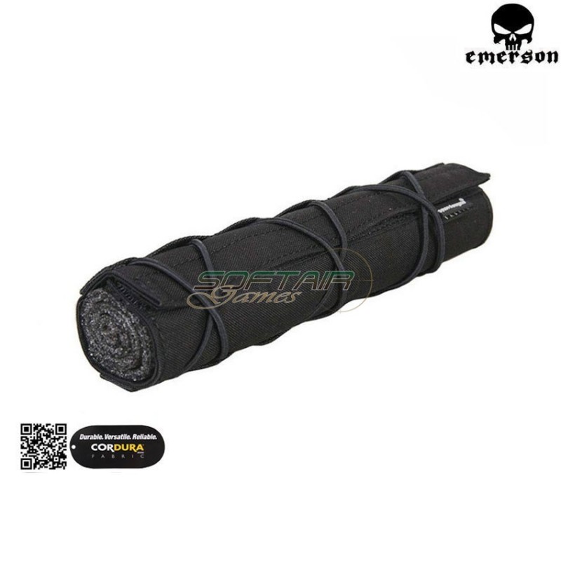 Cover 220mm Per Silenziatore BLACK Emerson (em9330bk)