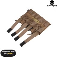 Triple Fast Open 5.56 COYOTE BROWN Pouch Emerson (em6356cb)