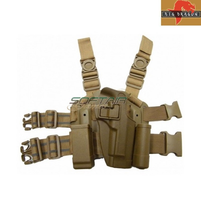Holster Panel Dark Earth Per M92 big dragon (bd6094-de) Holster Panel Dark Earth Per M92 big dragon (bd6094-de)