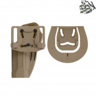 TAN quick-draw lock holster for M9 series frog industries® (fi-fbp2245-tan)