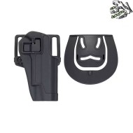 Fondina BLACK quick-draw lock per 1911 serie frog industries® (fi-fbp2242-bk)