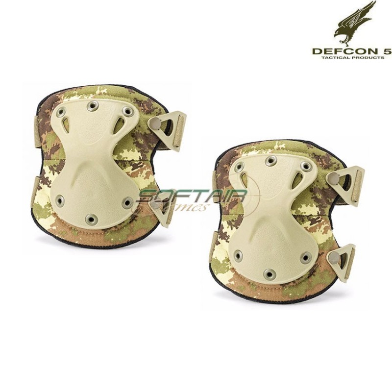 knee pads set vegetate defcon 5 (d5-1562-vi)