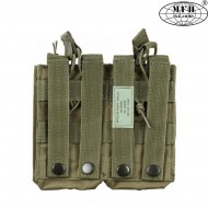 Porta caricatore Rapido Verde M4 Doppio 4 Posti mfh (30605b)