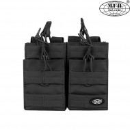 Double fast magazine pouch BLACK M4 4x mag mfh (30605a)