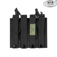 Double fast magazine pouch BLACK M4 4x mag mfh (30605a)