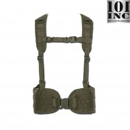 Cintura tattica MOLLE con spallacci OLIVE DRAB 101 inc (inc-129781-od)