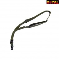 Cinghia 1 punto bungee verde royal (bx10v)
