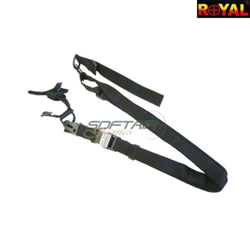 3 points black sling quick release royal (bx08b)