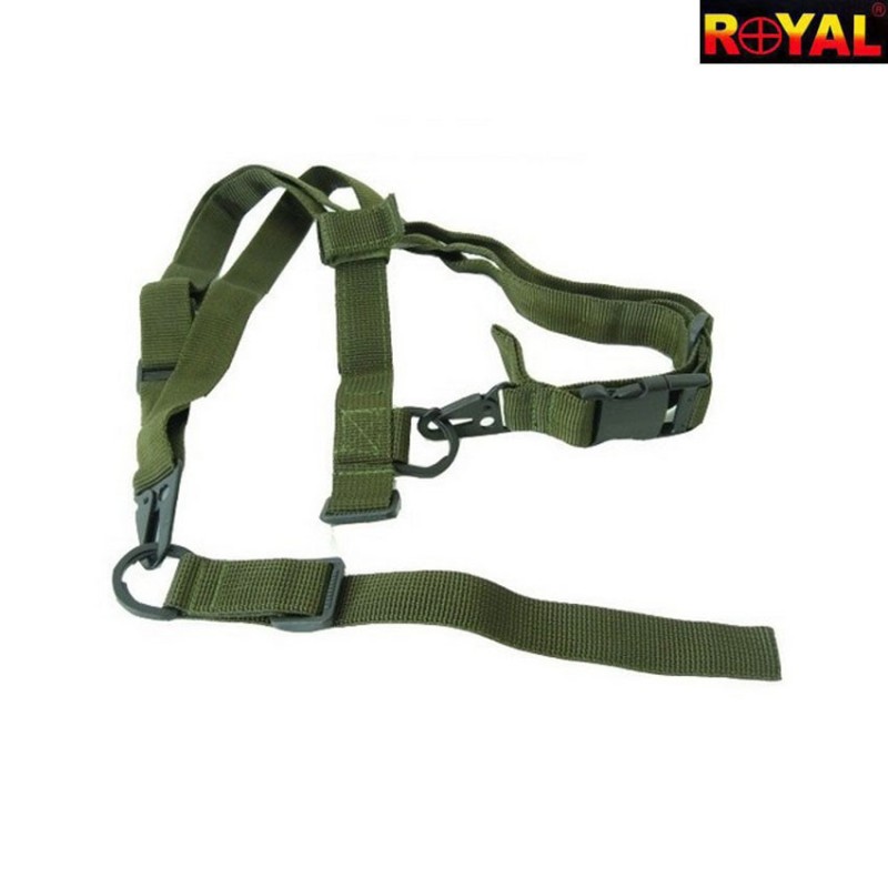 3 points green sling quick release royal (bx08v)