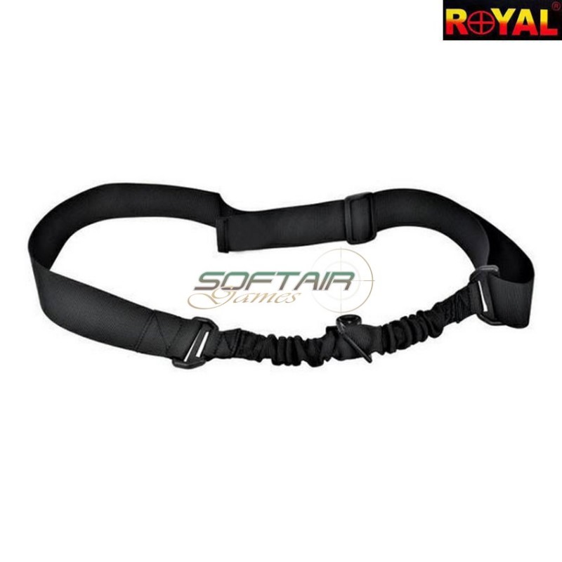 Cinghia 1 punto nera elastica royal (sl07b/bx09b) Cinghia 1 punto nera elastica royal (sl07b/bx09b)