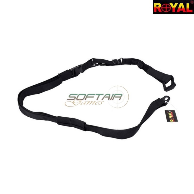 3 points black military sling royal (kr022b) 3 points black military sling royal (kr022b)