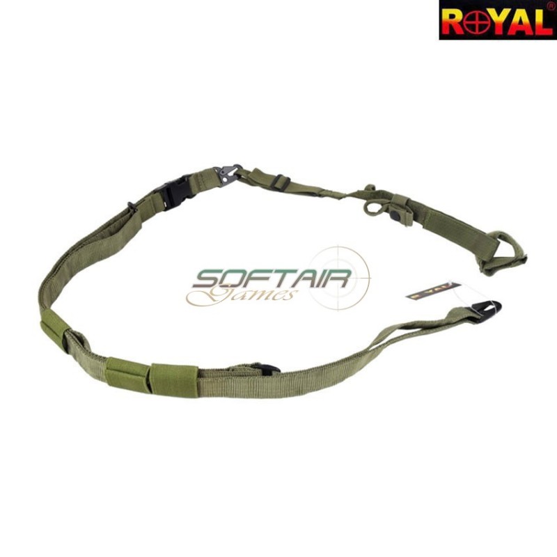 Cinghia 3 punti military verde royal (kr022v) Cinghia 3 punti military verde royal (kr022v)