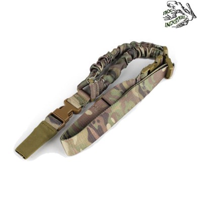 One Point Elastic Multicam Force Style Dual Bungee Sling Frog Industries® (fi-wo-sl04mc)