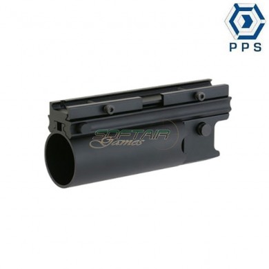 6" Black rail grenade launcher pps (pps-12034-6)