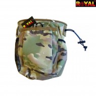 Tasca small porta caricatori esausti MULTICAM royal (t7014mul)
