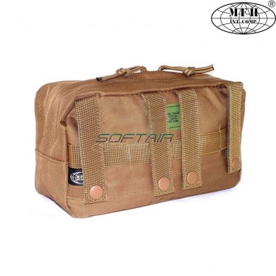 Utility pouch Zip-up TAN mfh (30611r)