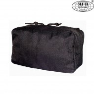 Utility pouch Zip-up BLACK mfh (30611a) Utility pouch Zip-up BLACK mfh (30611a)
