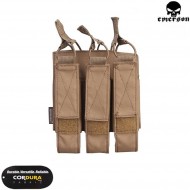 Triple Fast Open Mp7 coyote brown Pouch Emerson (em6357cb) Triple Fast Open Mp7 coyote brown Pouch Emerson (em6357cb)