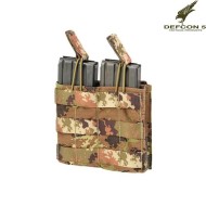 Tasca Fast Porta 2 Caricatori M4/ak Vegetata Defcon 5 (d5-m4akdovi) Tasca Fast Porta 2 Caricatori M4/ak Vegetata Defcon 5 (d5-m4akdovi)