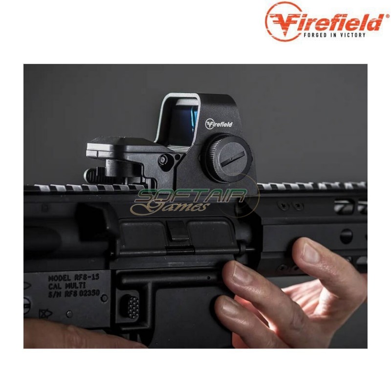 Red Dot Reflex Sight Impact XLT nero IP55 4 Pattern firefield (ff-f26025)